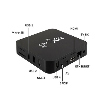 📺 TV Box 4K –Convierte tu TV en un Smart TV 🚀